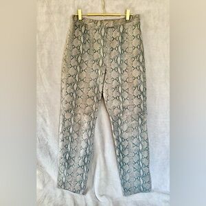 Vintage Colebrook & Co. Snakeskin Trousers